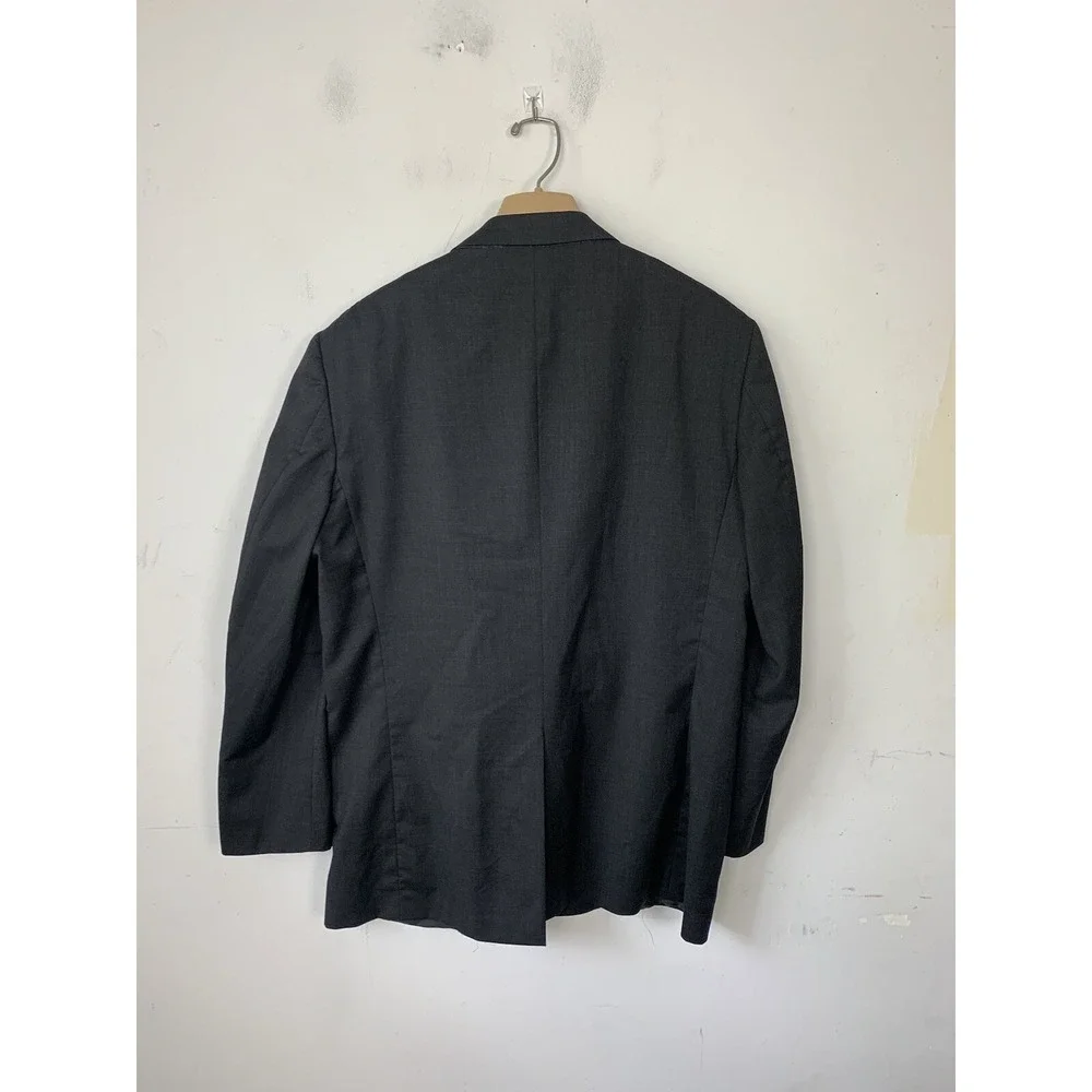 Brooks Brothers Mens Blazer 43 Black Wedding Wool Madison‎ 1818 Togna Italy USA
